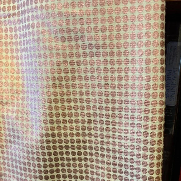 Anthropologie Pink and White Polka Dot Cropped Pants - Picture 4 of 11